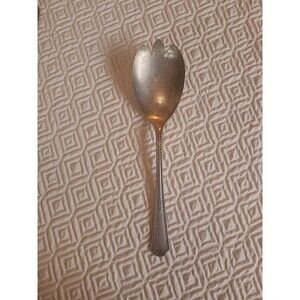 Vintage Wm A.Rodgers Sliver Plate Serving Spoon Fork Berkley Pattern